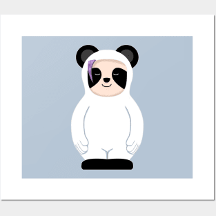 CUTE PANDA GIRL? Posters and Art